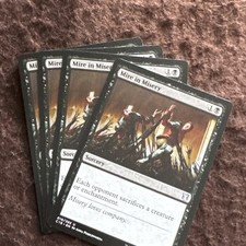 X4 Mire in Misery [Commander 2019] Magic MTG picture