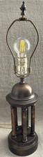Beautiful Vintage Kaeden Bronze Neoclassical Temple Style Table Desk Lamp picture