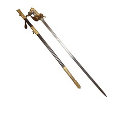 Pattern 1827 George VI Royal Navy Reserve Officer's Sword By Gieve Matthews picture