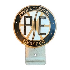 Vintage Professional Engineer License Plate Topper picture