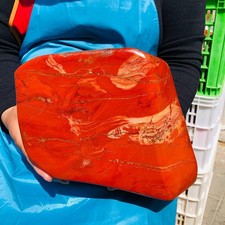 16.39LB Large Natural Red Jasper ore standard Quartz Crystal Healing Sample 4380 picture