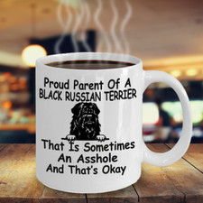 Black Russian Terrier Dog,Tchornyi Terrier, BRT,Black Russian Terrier,Mugs,Cup picture