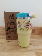 7-Eleven Thailand Exclusive Pencil Shin-chan Stainless Steel Tumbler 22oz Yellow picture