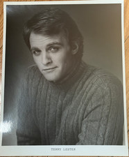 Vintage 1980s Terry Lester Press Photo Portrait picture
