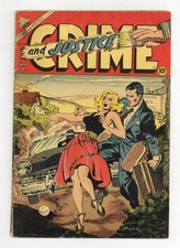 Crime and Justice #15 GD/VG 3.0 1953 picture