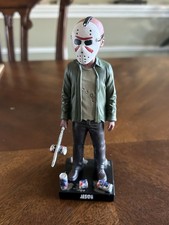 Pabst Blue Ribbon x Friday The 13th Jason 7” Bobblehead Limited Halloween PBR picture