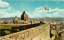 Château Frontenac Quebec City Canada Vintage Postcard from La Citadelle picture