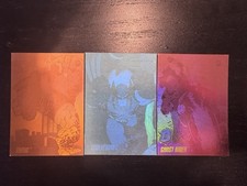 1992 Marvel Universe Series 3 NEAR COMPLETE HOLOGRAM 3 (of 5) CARD SET LOT Impel picture
