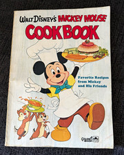 Vintage 1975 Disney Golden Press Mickey Mouse Cookbook Favorite Recipes Paperbac picture