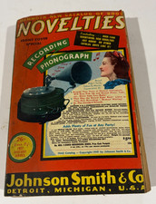 1942 Johnson Smith and Co. Mammoth Catalog of Novelties, Detroit book, history picture
