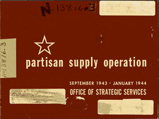 30 Page OSS & Tito Yugoslavia Italy Partisan Supply Operations 1943-4 Book on CD picture