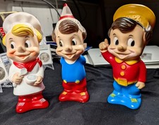 1970s Vintage Snap Crackle Pop Figurines Rice Krispie Cereal 8