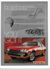 1978 Toyota Celica Gt Liftback Car & USO  World Headquarters Vintage Print Ads picture