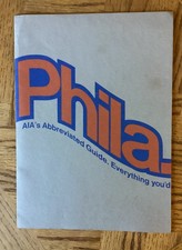 VTG 1976 Phila.PA AIA Guide Brochure picture