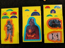1980 STAR WARS EMPIRE STRIKES BACK SERIES #1 (1-33) STICKER CARD SET PACK FRESH picture