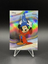2025 Topps Disney Chrome SORCERER’S APPRENTICE MICKEY REFRACTOR picture