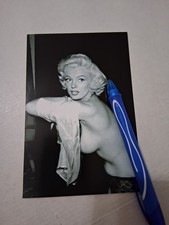 MARILYN MONROE, SEXY 50s BLONDE BOMBSHELL, BEAUTIFUL, MATTE B&W 4X6 PHOTO picture