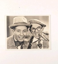 Bert Wheeler & Robert Woolsey Signed Photo Nitwits at Rose Bud Press Photo picture