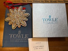 Towle Silversmiths 2003 Star  Ornament Sterling Silver CELTIC 4th Edition picture