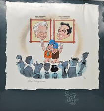Hanna/Barbera Tribute Giclee On Paper Signed+Remarked by Bob Singer-Judy Jetson picture