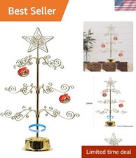 Versatile Brass Gold 24-Inch Ornament Hanger for Elegant Tabletop Displays picture