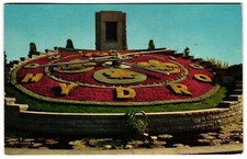 The Floral Clock at Queenston Niagara Falls NY Circa 1950s Posted Postcard picture
