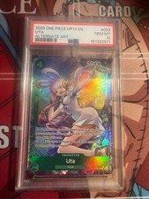 2025 One Piece Uta OP13-023 Alternate Art Carrying On His Will PSA 10 picture