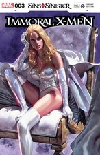 IMMORTAL X-MEN #3 MARCO TURINI EXCLUSIVE EMMA FROST TRADE DRESS VARIANT 2023 NM picture