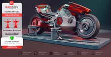 1:8 CT3-X Cyberpunk Motorcycle UNPAINTED High Quality Garage Kit picture