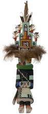 Vintage 1976 Hopi Hemis Katsina Kachina Doll 17.5