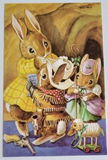 C 1970 PC DRESSING FOR THE PARTY RACEY HELPS MEDICI SOCIETY BUNNIES COWBOY LADY picture