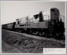 1972 Peabody Coal Co Squaw Creek Mine Indiana 8x10 Photo 1600 Train Engine 7648 picture