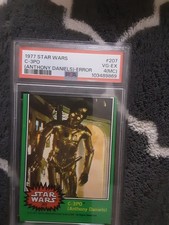 1977 Star Wars C-3PO (Anthony Daniels) Error #207 4 MC picture