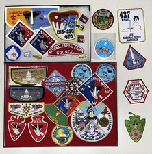 Amangamek Wipit Lodge 470 Patch And Pin Collection BSA 91 OA Flaps Patches picture