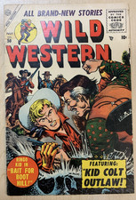 WILD WESTERN 50  JOE MANEELY Cover  JACK KELLER Art  STAN LEE Story  VG (4.0) picture