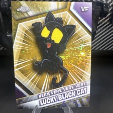 2026 Topps Chrome Veefriends Very, Very Lucky Black Cat /50 Gold Mini Diamonds picture