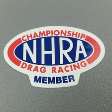 NHRA Member Championship Drag Racing Sticker Decal  picture