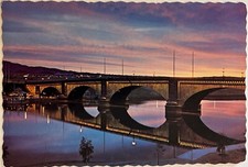 Lake Havasu City Arizona London Bridge at Sunrise 6x4 Postcard c1970 picture