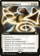 Austere Command (Extended Art) Foil Commander Legends NM/M picture