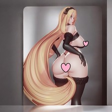 Fanart  figure Cynthia airbrush painted 9.8 inch NSFW/SFW Adult +18 picture