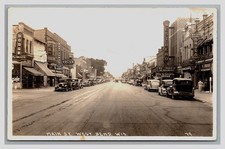 RPPC West Bend Wisconsin Main Street Businesses Cars WI picture