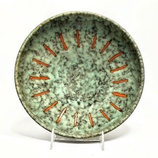 Studio Art Pottery Hand Crafted Vintage Centerpiece Bowl 10 1/4