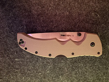 COLD STEEL RECON 1  Tanto CTS-XHP Steel Blade, Coyote Tan GRN Handle, Lockback picture