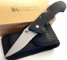 CRKT OLD VERSION DISCONTINUED Cascade Hammond Lockback Serr 8.5/5/3.5 Knife 6914 picture