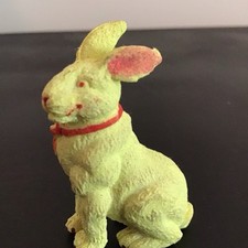 Vtg Rabbit Figure Yellow Bunny picture
