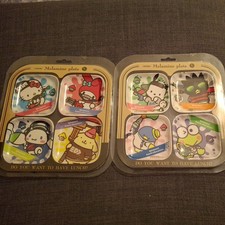 Splatoon 2 x Sanrio 8 Pieces Melamine Plate Set Japan Exclusive picture