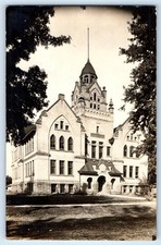 c1910's School Building Jordan Minnesota MN RPPC Photo Unposted Antique Postcard picture