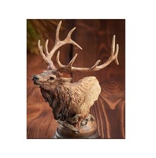 Wild Wings Primal Call - Elk Sculpture by Stephen Herrero,Sculptures & Figurines picture