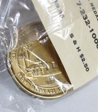 Vtg Brown Derby Medallion Robert Cobb Great American Restaurant Series Sealed LA picture