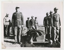 German Prisoner's of War Funeral 1944 US Internment Camp POW WWII Army J15335 picture